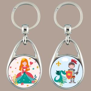 Porte-clés So Chic So Graphic Princesse - Chevalier