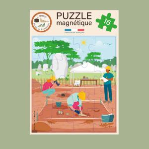 Puzzle magnétique pour le Musée de Carnac