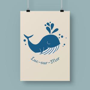 Torchon confectionné et tissé en France 48x62 cm