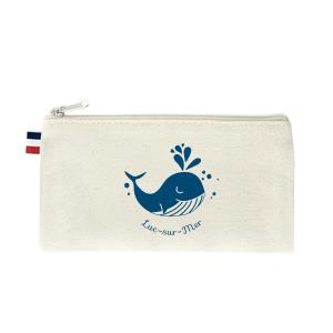 Trousse confectionnée et tissée en France 22 x 12 cm